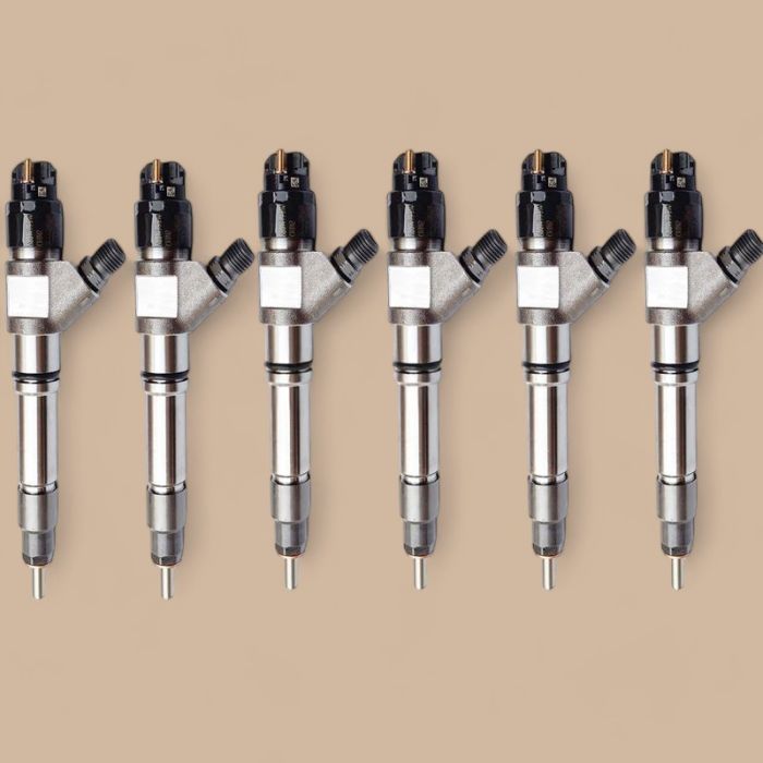 Iveco 6 Pcs Bosch Fuel Injector 0445120361 5801479314 Compatible for Iveco SFH Engine Cursor 9 F2CE3681E F2CE3681G F2CE0685A