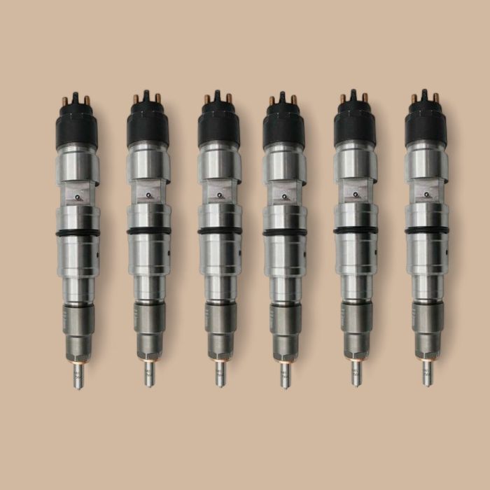 Volvo 6 Pcs Fuel Injector 21006085 20806011 Compatible for Volvo Engine D7E D7F Truck FE FE II FL II FL III