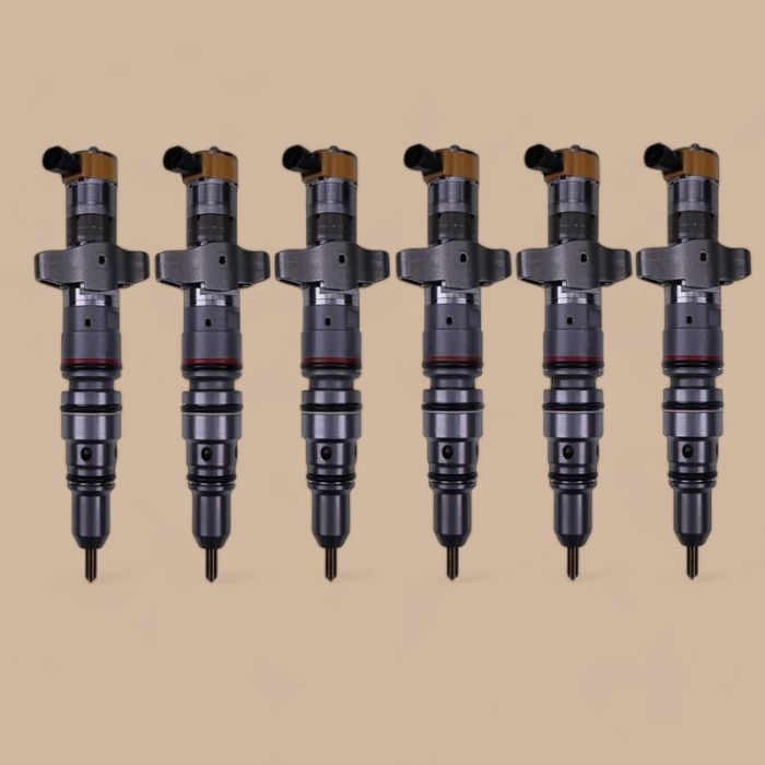 Caterpillar 6 Pcs Fuel Injector 20R-8062 242-0139 10R-4844 Compatible for Caterpillar CAT Engine C9 C-9
