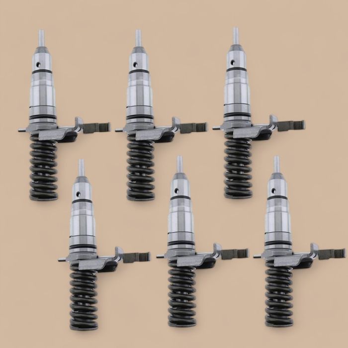 Caterpillar 6 Pcs Fuel Injector 127-8207 Compatible for Caterpillar CAT Engine 3116 Paving Compactor CS-563 CP-563 CB-434
