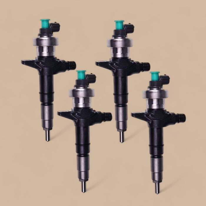 Isuzu 4Pcs Fuel Injection Nozzle Assembly 8982015641 Compatible for Isuzu Engine 4JJ1 John Deere Excavator 135G