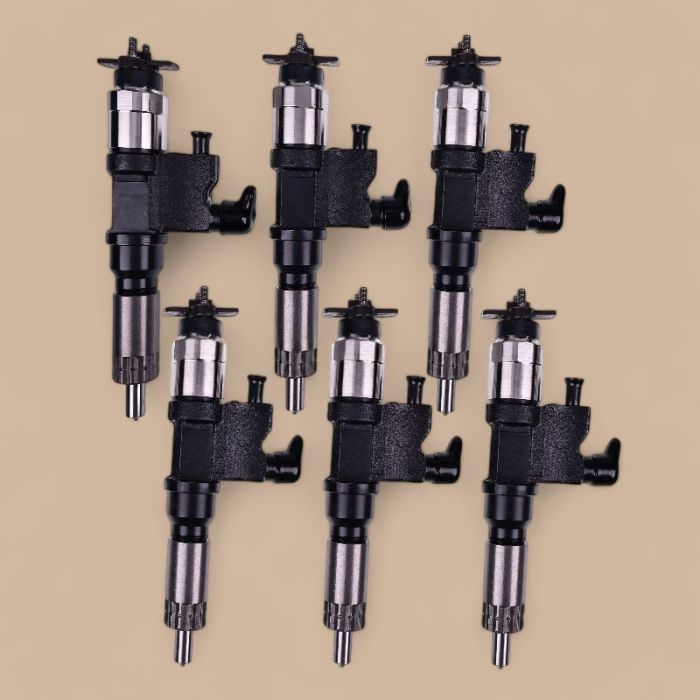 Isuzu Denso Common Rail Fuel Injector 8976024857 Compatible for Isuzu Engine 4HK1 6HK1