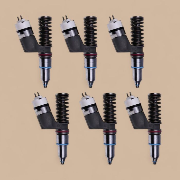 Caterpillar 6 Pcs Fuel Injector 276-8307 Compatible for Caterpillar CAT Engine C15 C18 C-18 C27 C32 C32B Truck 773GC