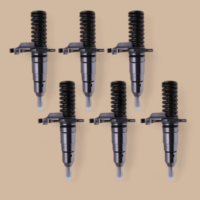 Caterpillar 6 Pcs Fuel Injector 107-1230 Compatible for Caterpillar CAT Engine 3116 3126 3126B Excavator 322 L 325 L 325-A