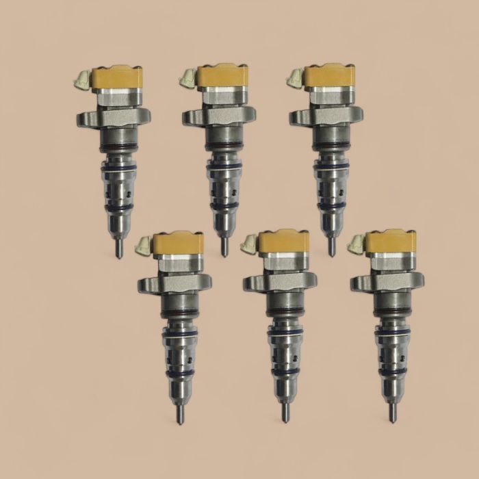 Caterpillar 6 Pcs Fuel Injector 141-7837 169-7410 Compatible for Caterpillar CAT Engine 3126 3126B 3126E