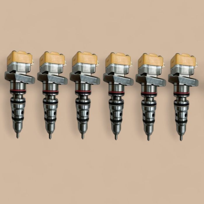 Caterpillar 6 Pcs Fuel Injector 178-0198 205-1285 Compatible for Caterpillar CAT Engine 3126B 3126E Excavator 322C 325C 325C FM