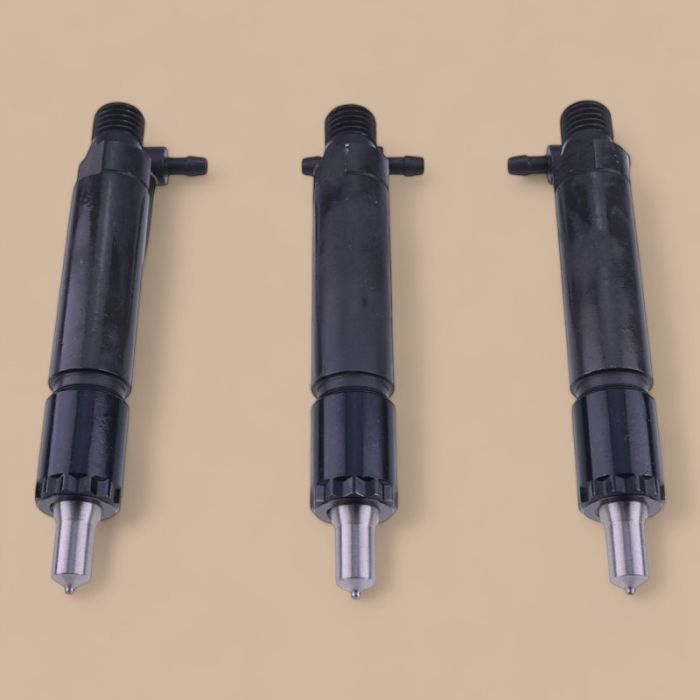 John Deere 3 Pcs Fuel Injector AM878593 Compatible for John Deere Engine 3009 3011 3012 3014 3015 3011DF 3012DF Tractor 4200 790