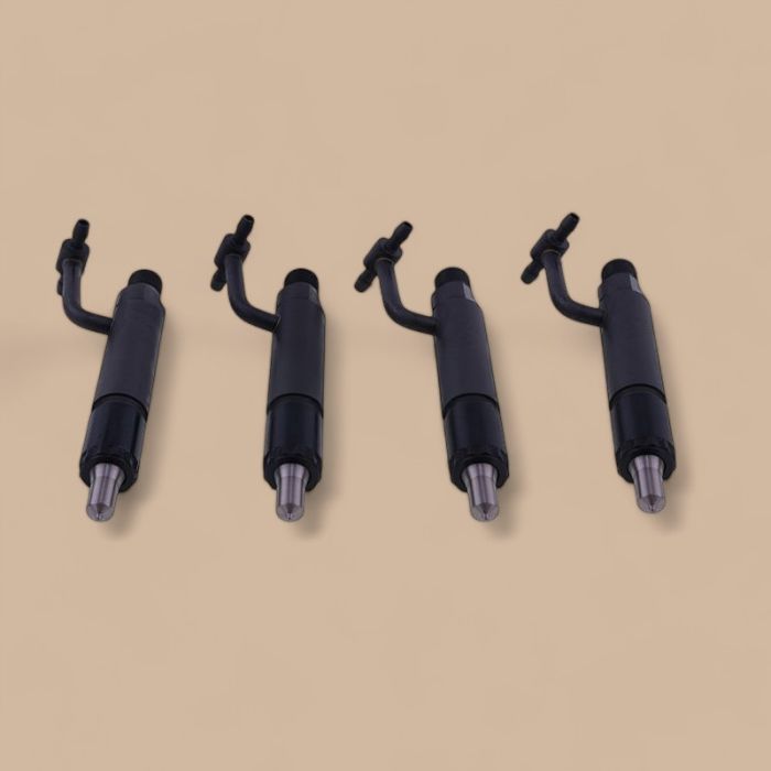 Yanmar 4 Pcs Fuel Injector 729100-53100 Compatible for Yanmar Engine 4TNE84 4TNE84-GB2C Combine AW448T