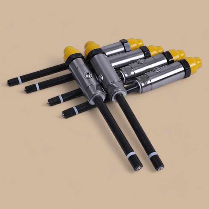 Caterpillar 6 PCS Fuel Injector 7W-7038 0R-4124 Compatible for Caterpillar CAT Engine 3306 3306B Tractor D6H D6D D6R