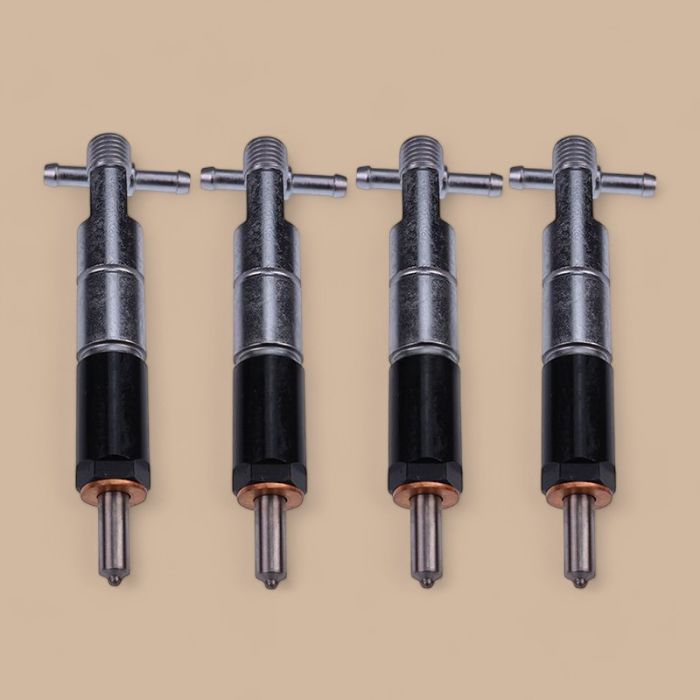 Mitsubishi 4 PCS Denso Fuel Injector 093500-3970 ME016316 Compatible for Mitsubishi Engine 4A31A 4D31