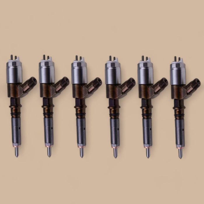 Perkins 6 Pcs Fuel Injector 2645A753 2645A752 Compatible for Perkins Engine 1106D-E66TA