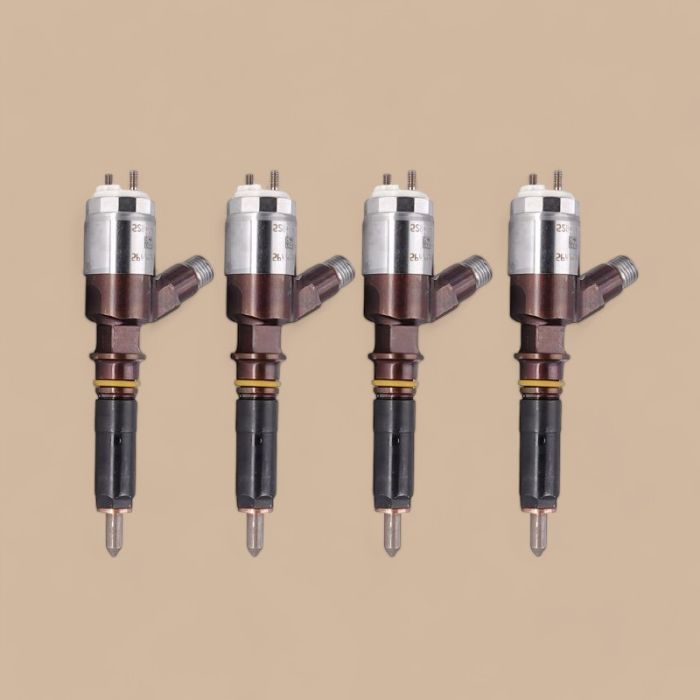 Perkins 4 Pcs Fuel Injector 2645A741 2645A706 2645A707 2645A729 Compatible for Perkins Engine 1104D-44T