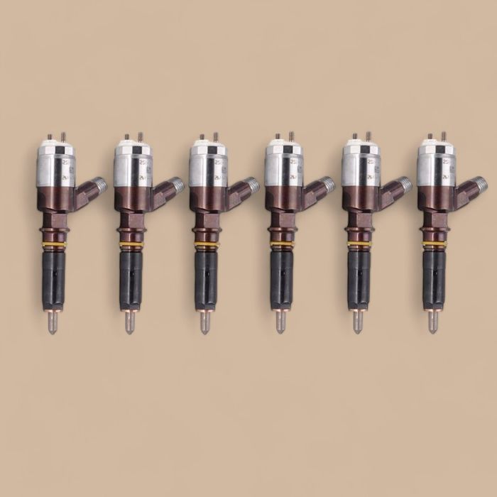 Perkins 6 Pcs Fuel Injector 2645A741 2645A706 2645A707 2645A729 Compatible for Perkins Engine 1106D 1106D-E66TA