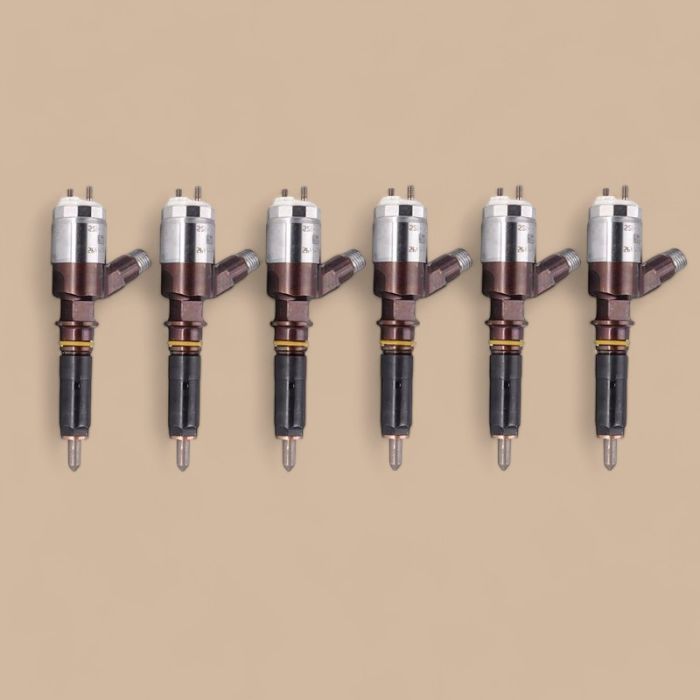 Caterpillar 6 Pcs Fuel Injector 10R-7666 266-4489 282-0470 276-8270 Compatible for Caterpillar CAT Engine C6.6