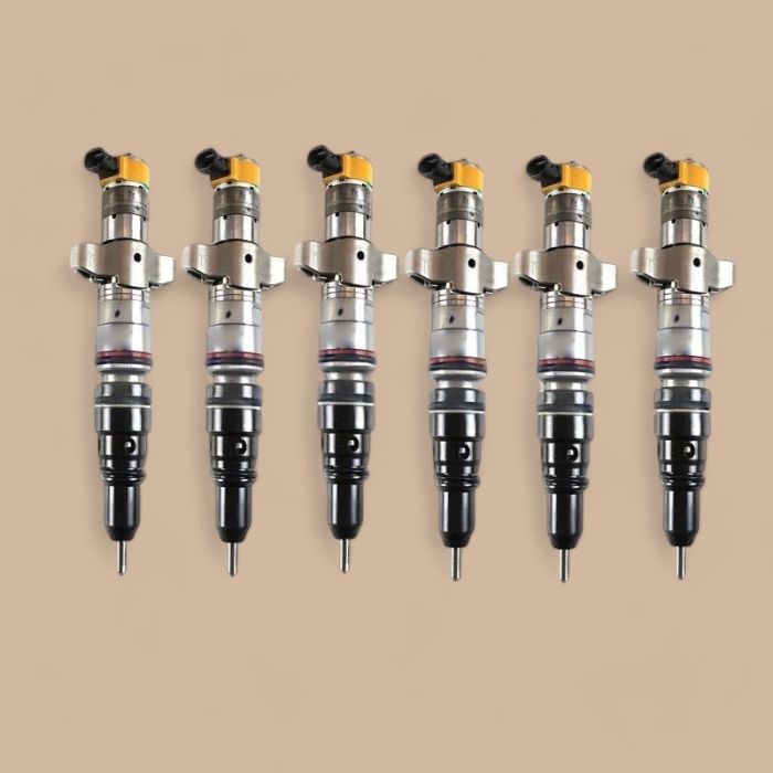 Caterpillar 6 Pcs Fuel Injector 328-2586 Compatible for Caterpillar CAT Engine C7 Wheel Type Skidder 545C