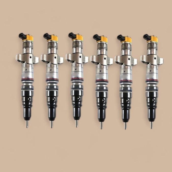 Caterpillar 6 Pcs Fuel Injector 387-9426 Compatible for Caterpillar CAT Engine C7 Wheel Skidder 545C