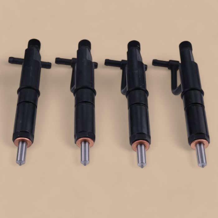 Isuzu 4 Pcs Fuel Injector 8944422250 Compatible for Isuzu Engine 4JB1 4JG1 Hitachi Excavator EX40 EX45 EX60UR ZX75US