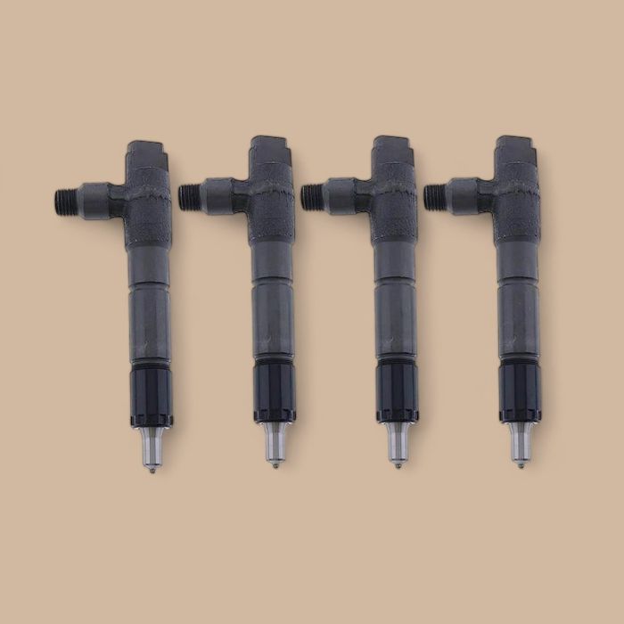 Yanmar 4Pcs Fuel Injector 729946-53300 YM729946-53300 Compatible for Yanmar 4TNE94 4TNV98 4TNE98 Engine