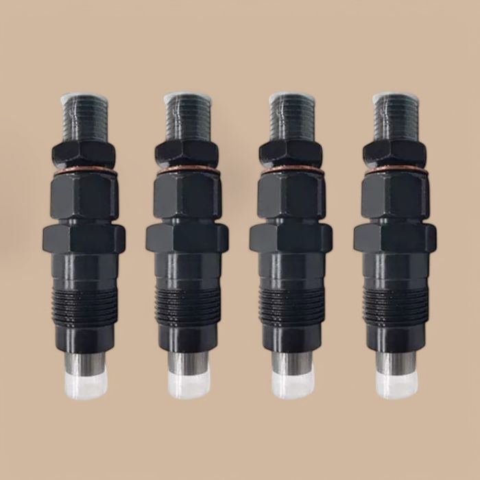 Kubota 4Pcs Fuel Injector 1J194-53900 Compatible for Kubota Engine E75