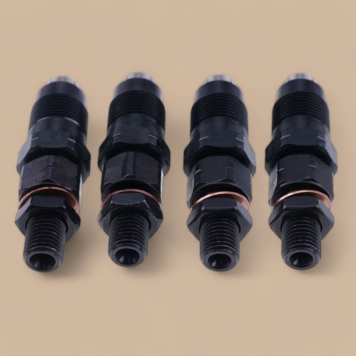 Isuzu 4 Fuel Injectors 8970799761 8970799760 8970693421 Compatible for Isuzu Engine 4LB1 4LC1 4LE1 4LE2