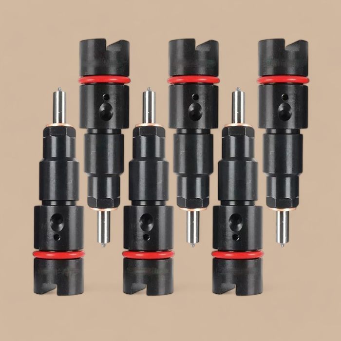 Cummins 6 Fuel Injectors 0432193635 3944184 3944183 Compatible for Cummins Engine QSB5.9 ISB 5.9L Dodge Ram 2500 3500