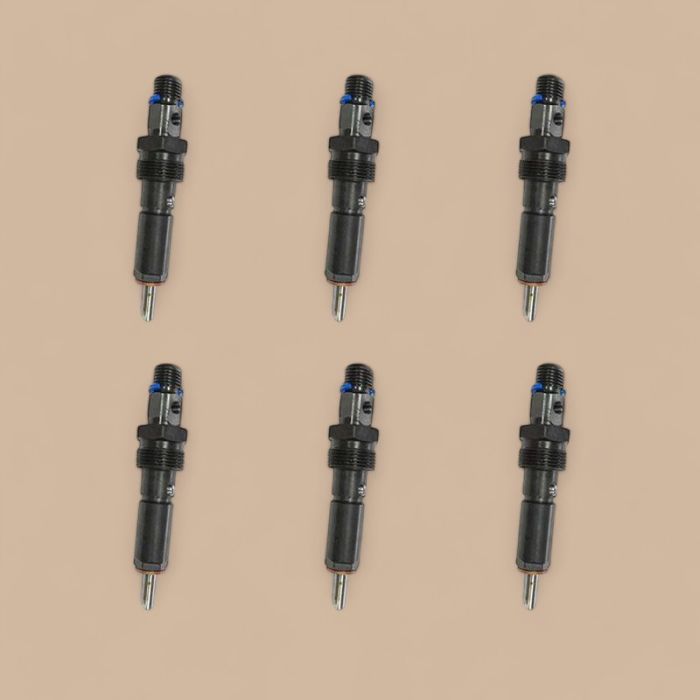 Cummins 6 Pieces Fuel Injector 0432131855 3914471 Compatible for Cummins Engine 6BT 6BTA 5.9L
