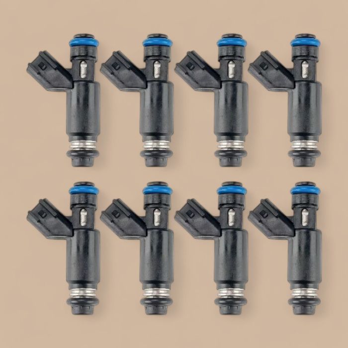 GMC 8 Pieces Fuel Injector 12580426 Compatible for GMC Vehicle 2007 Savana 2002-2007 Sierra 2002-2006 Yukon