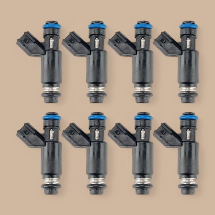 Chevrolet 8 Pieces Fuel Injector 12580426 Compatible for Chevrolet Vehicle 2002-2006 Suburban Tahoe 2005-2006 Avalanche 2007 Express 2002-2007 Silverado