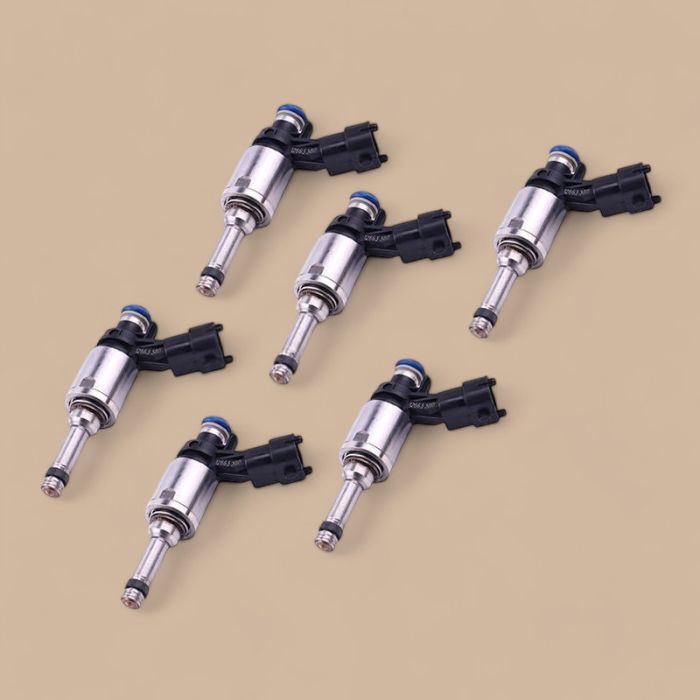 Buick 6 Pieces Fuel Injector 12663380 Compatible for Buick Vehicle 2012-2017 Enclave