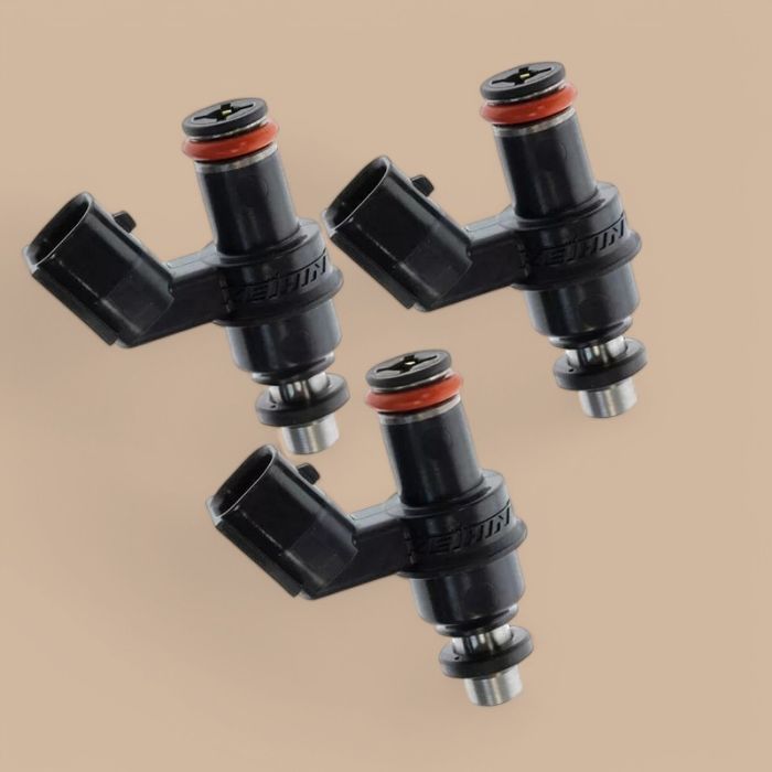 Honda 3 Fuel Injectors 16450-ZZ5-003 Compatible for Honda Outboard 40HP BF40D BF50D 50HP