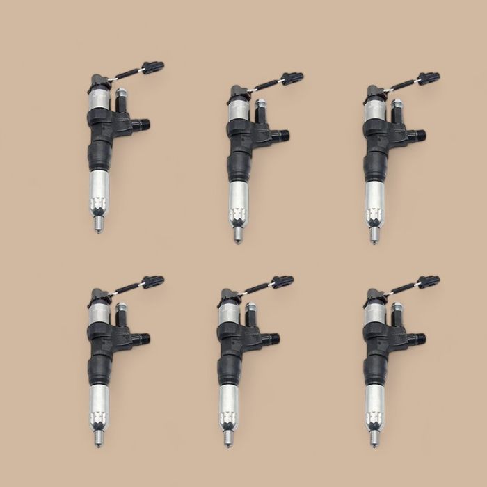 Hino Fuel Injector 23670-E0290 095000-5284 Compatible for Hino Engine J08E