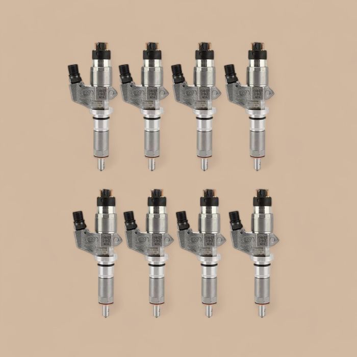 Chevrolet 8 Pieces Fuel Injector 0445120008 Compatible for Chevrolet Silverado Engine LB7 3500