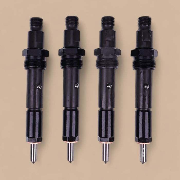 Caterpillar 4 Pcs Fuel Injector 156-1719 Compatible for Caterpillar CAT Engine 3054 Loader 416C 426C 428C