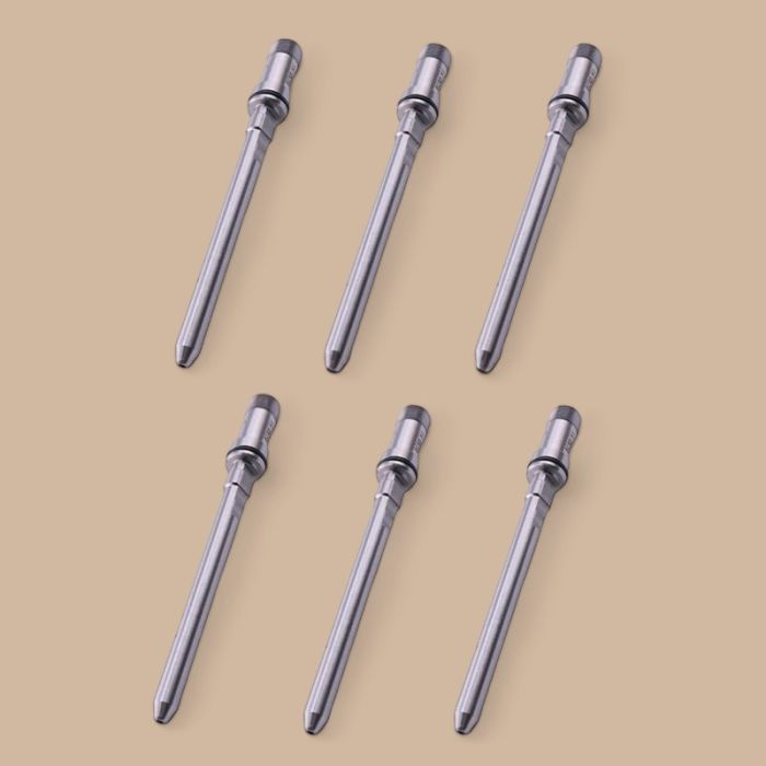 Cummins 6 Pieces Fuel Injector Supply Tube Connector 2894829 Compatible for Cummins Engine ISX12 ISX15 QSK60 QSN14 QSX11.9 QSX15 X15