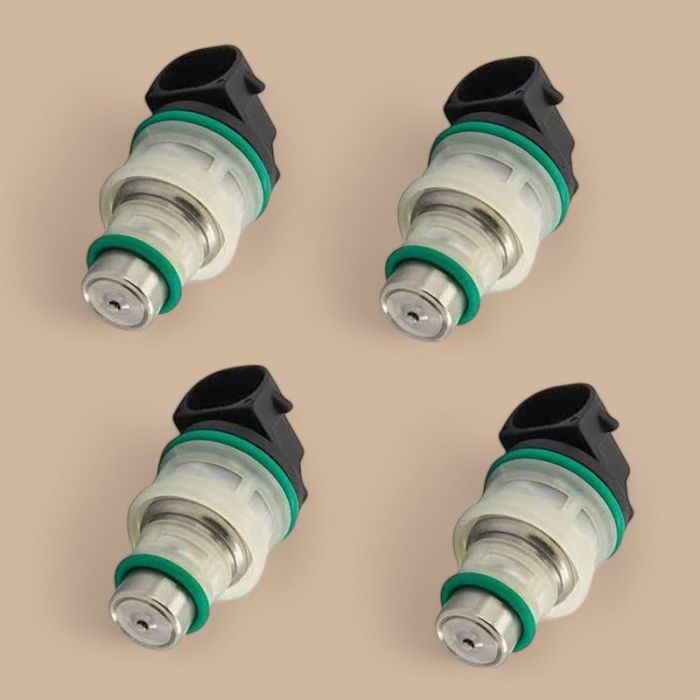GMC 4 Pieces Fuel Injector 22766410 Compatible for GMC Vehicle 1985-1990 S15 Safari