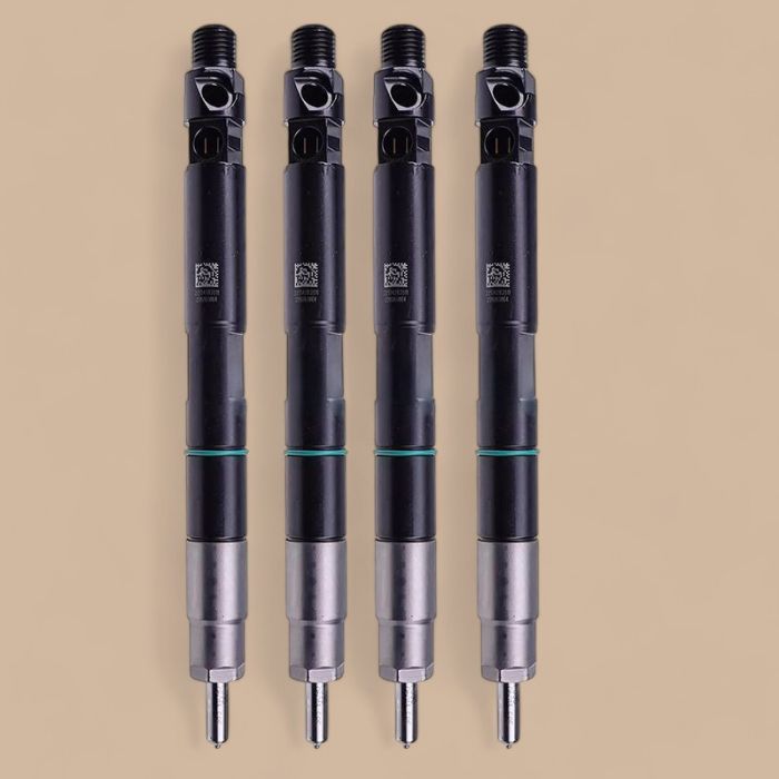 JCB 4Pcs Fuel Injector 28229876 320/06827 Compatible for JCB Engine ECOMAX 444 TCAE-93 Telescopic Handler 4.4D 93KW 2001-2012