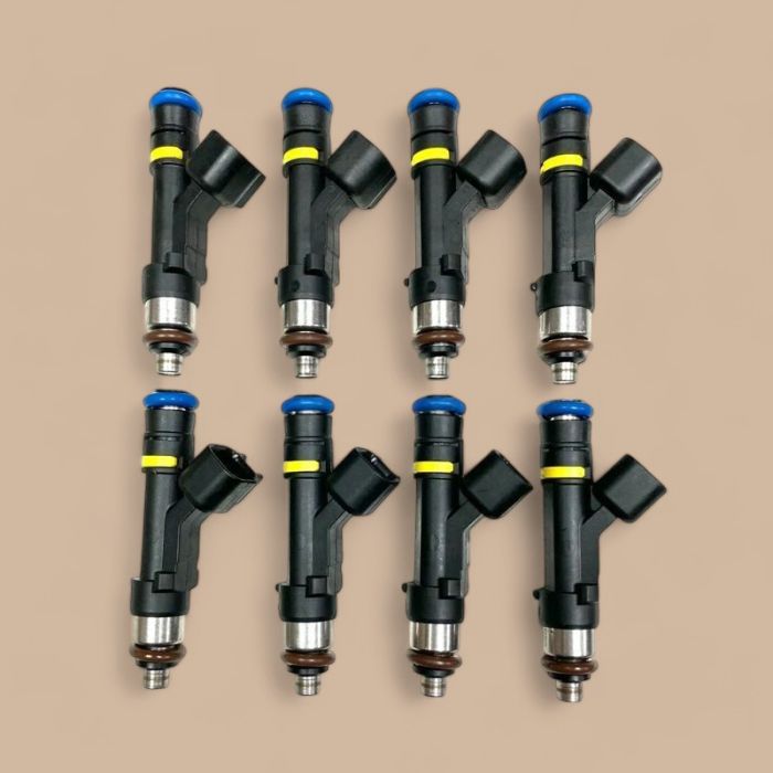 Mercruiser 8 Pieces Fuel Injector 0280156081 Compatible for Mercruiser V8 350 Volvo Penta 5.0L-5.7L