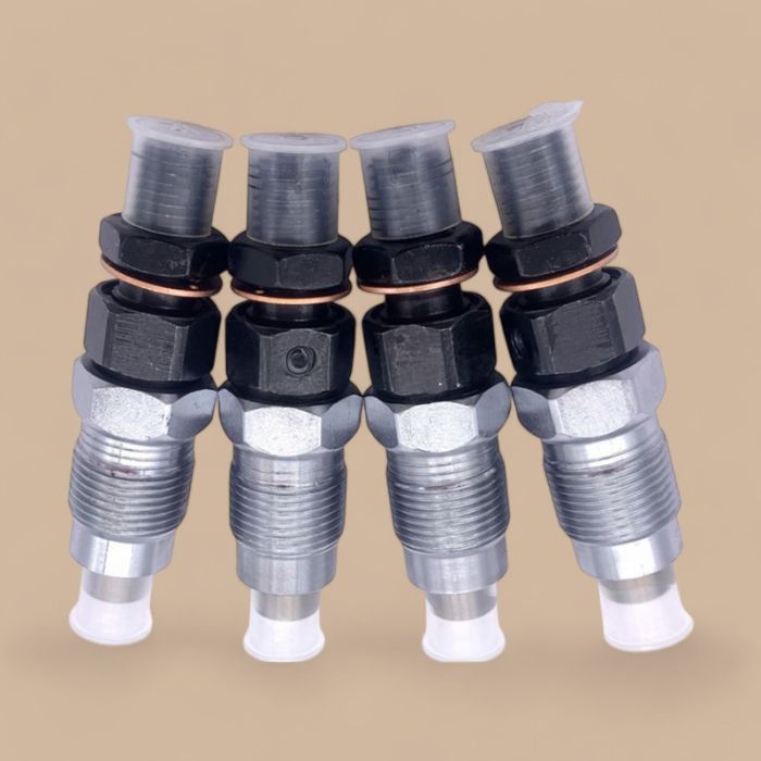 Toyota 4 Pcs Fuel Injector 093500-5700 23600-69105 Compatible for Toyota Engine 1KZ-T 1KZ-TE Land Cruiser