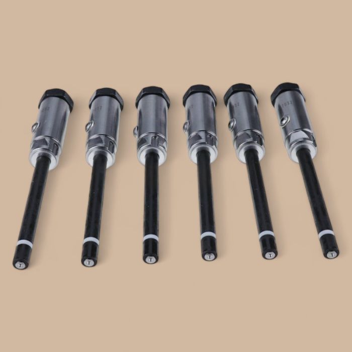 Caterpillar 6 PCS Fuel Injector 7W-7032 0R-3424 Compatible for Caterpillar CAT Engine 3406