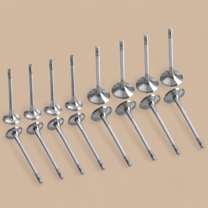 Deutz 16 Pcs Exhaust Valves Compatible for Deutz BF8M1015C Engine