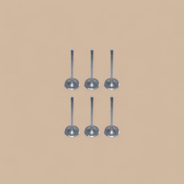 Cummins 6 Pcs Valve Intake Compatible for Cummins 4B 6B 4BT 6BT Engine in USA