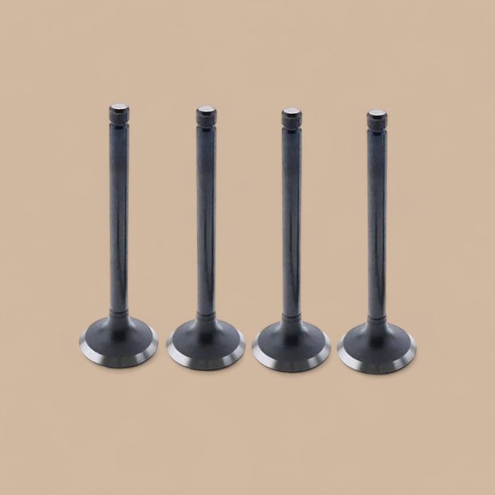 Hyundai For Hyundai Skid Steer HSL810 Yanmar Engine 4TNE98 Komatsu Engine 4D98E Exhaust Valve 4 Units 1 Set