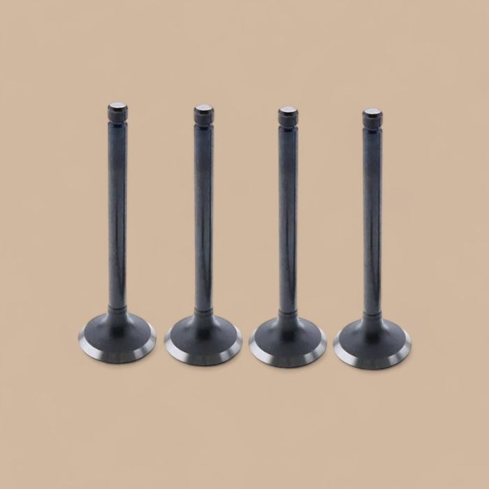 Hyundai For Hyundai Mini Excavator R80-CR-9 Yanmar Engine 4TNE98 Komatsu Engine 4D98E Exhaust Valve 4 Units 1 Set