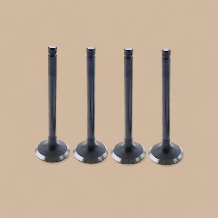 Komatsu For Komatsu Midi Excavator PC70FR-1 PC75R-1 PC75R-2 Yanmar Engine 4TNE98 Komatsu Engine 4D98E Exhaust Valve 4 Units 1 Set