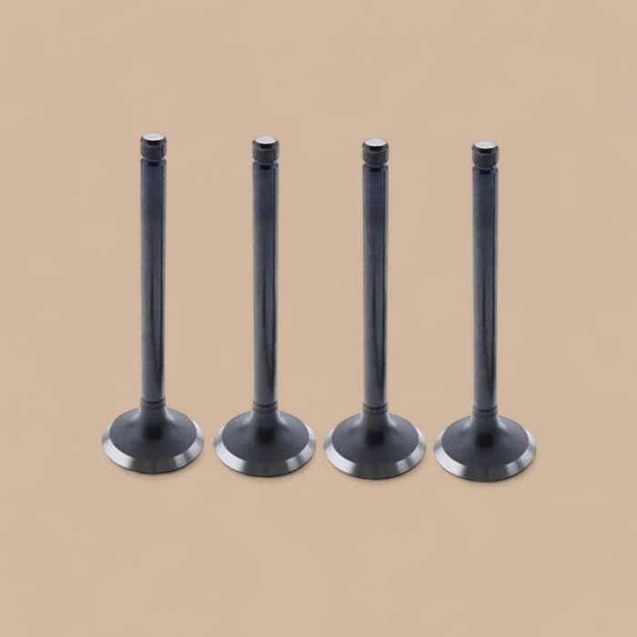 Komatsu For Komatsu Skid Steer SK09J-2 Yanmar Engine 4TNE98 Komatsu Engine 4D98E Intake Valve 4 Units 1 Set