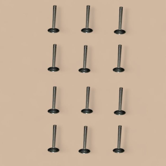 Caterpillar Set of 12 Valve Exhaust 115-2367 Compatible for Caterpillar CAT Engine 3406 3408 3412 in USA