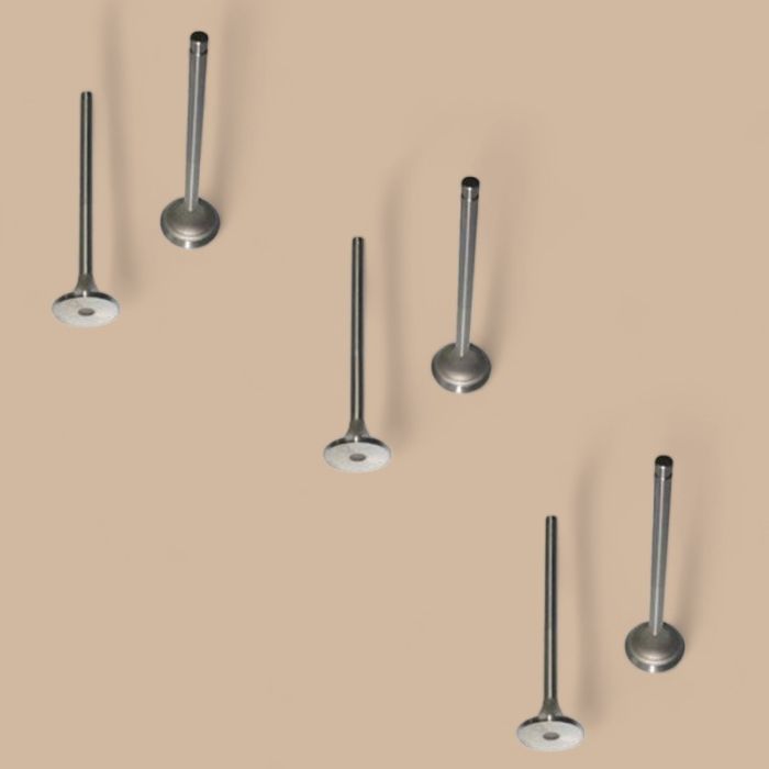 Caterpillar Set of 6 Valve-Intake 1632442 Compatible for Caterpillar CAT Engine C-9 C9 Excavator 330C 330C FM 330C L 330C MH in USA