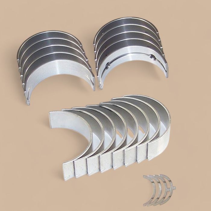 Toyota 1 Set Main & Connecting Rod Bearing Compatible for Toyota 13B 13BT Engine Land Cruiser Dyna Coaster BU21-QRDTY