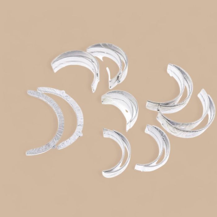 Komatsu 1 Set Main & Connecting Rod Bearing Compatible for Komatsu Engine 3D84-2 3D84N-2FA S3D84-2BA Excavator PC20-7 PC25-1 PC28UU