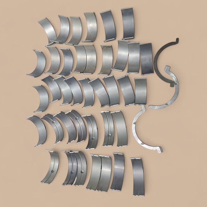 Isuzu 1 Set Main & Con Rod Bearing & Thrust Washers Compatible for Isuzu Engine 4HK1 6HK1 JCB Excavator JS330 JS190 JS200 JS210 JS220 JS235 JS240 JS260 JS360 JZ235 JZ255